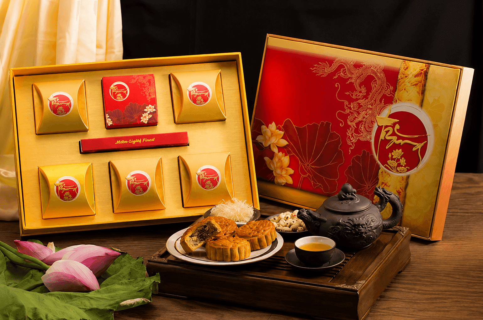HỘP BÁNH TRUNG THU CAO CẤP THIẾT KẾ RIÊNG DÀNH CHO DOANH NGHIỆP
